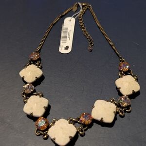 Sorrelli Andalusia Necklace with Iridescent Accents